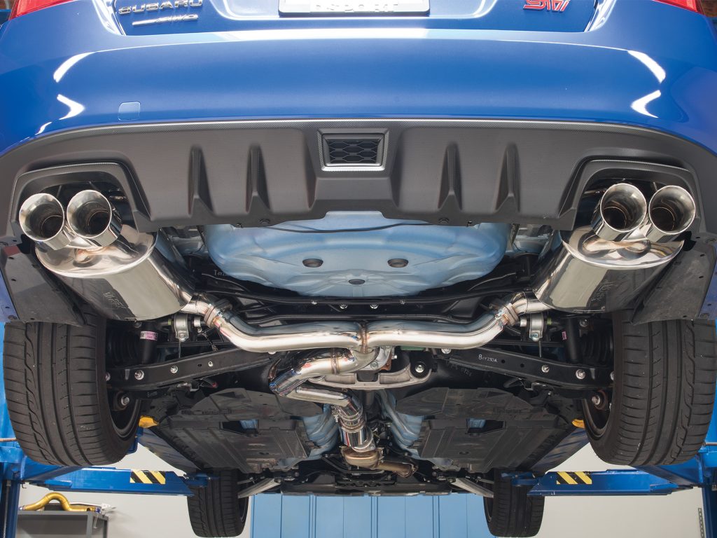 XForce’s Stainless Steel 3inch Catback System 2017 Subaru WRX STI