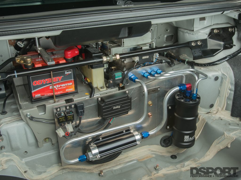 DSPORT Project R34 fuel injection system