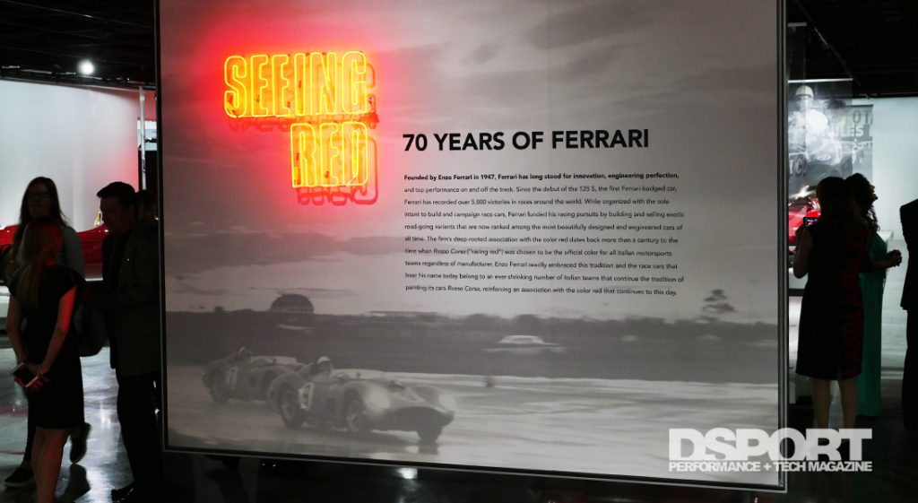 Seeing Red Exhibit at Petersen Automotive Museum