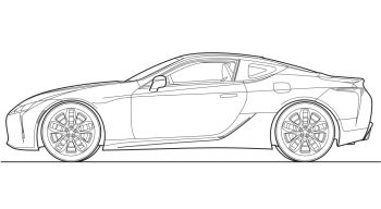 LC500 outline