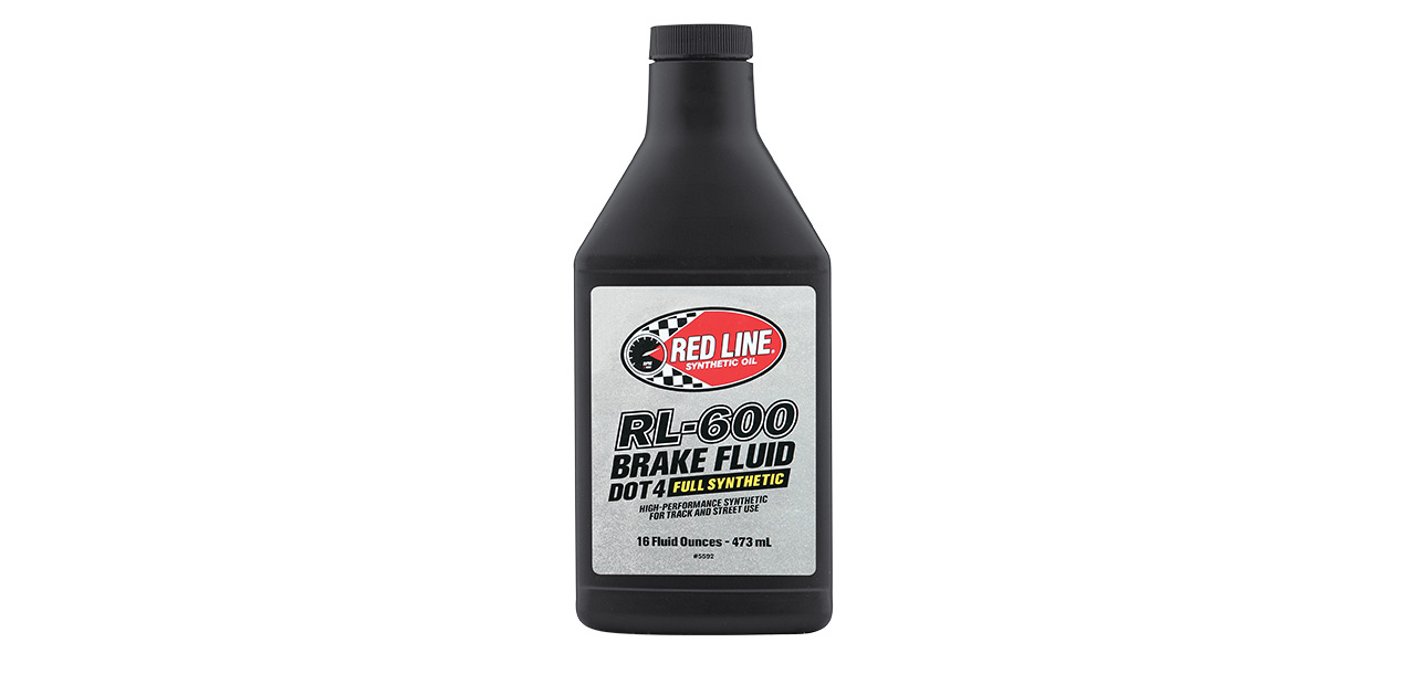 Red Line Synthetic Oil Its RL-600 High Performance Brake Fluid