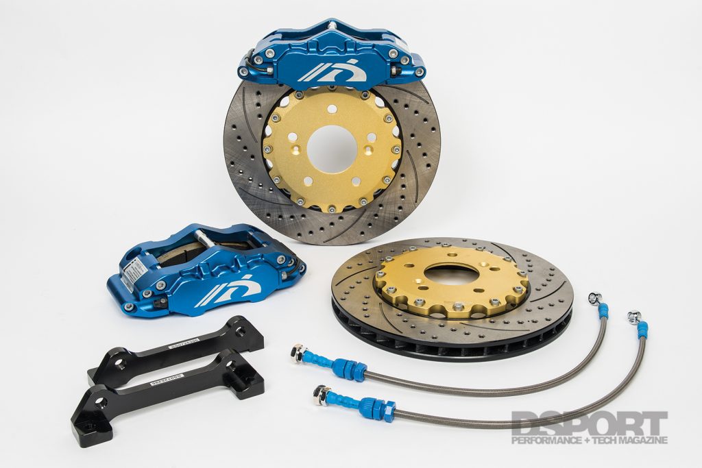 NEO Motorsport S2000 Big Brake Kit components