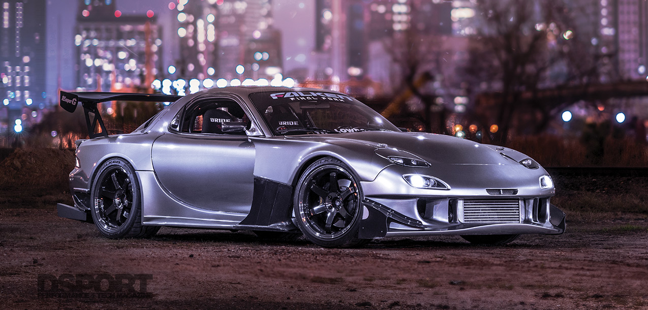 740 WHP 2JZ Swapped Mazda RX-7