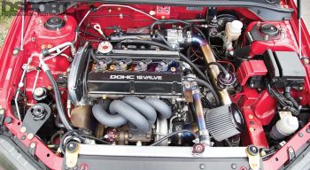 Mitsubishi Evo RS Engine Bay