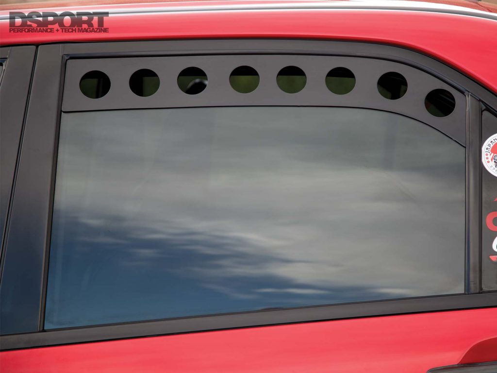 Mitsubishi Evo RS Window Vent