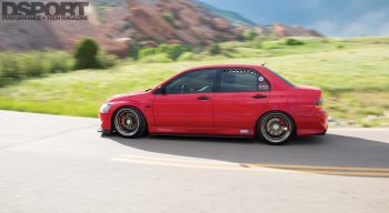 Mitsubishi Evo RS Rolling Shot