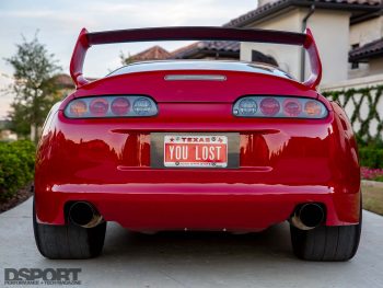 Toyota Supra Rear