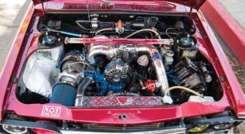 Datsun 510 Engine Bay