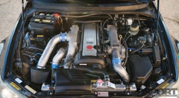 Ken Gushi Lexus IS300 Engine Bay