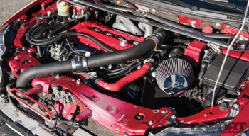 Mitsubishi Evo X Engine Bay