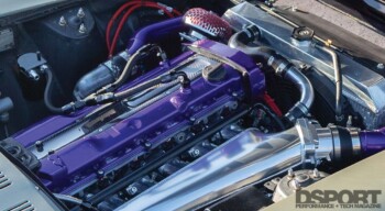 Datsun 280z Engine Bay
