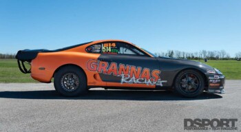 Grannas Racing Supra Side Profile