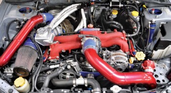 Subaru WRX STI Engine Bay