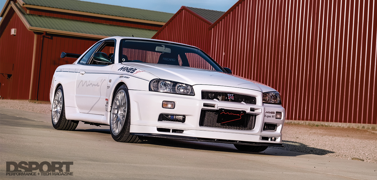 Mine's Nissan R34 GT-R - DSPORT Magazine