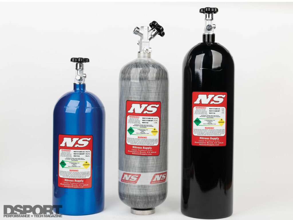 Nitrous 3 bottles