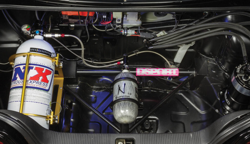 nitrous in r33 trunk