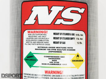 nitrous bottle warning