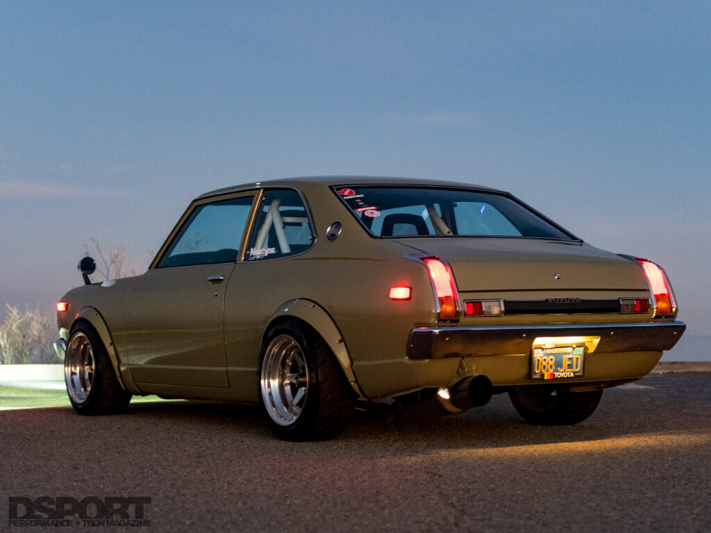 1973 carina rear