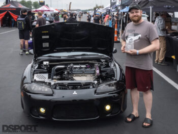 2024 shootout car show winner black eclipse