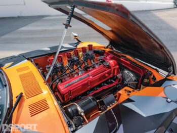 1973 270z engine bay