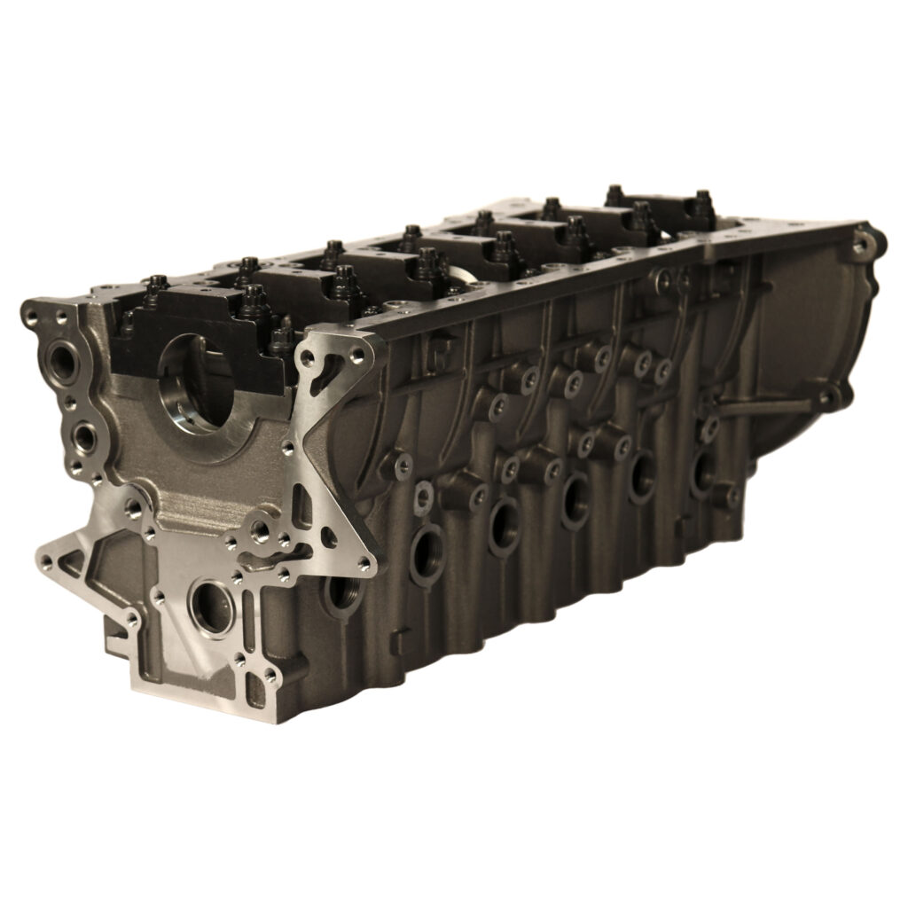Dart Machinery's 2JZ Iron Eagle block
