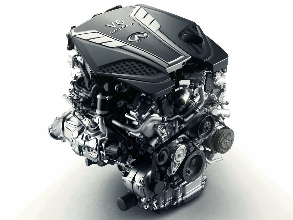 3.0-liter twin-turbo V6