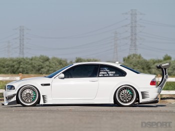 DSPORT Magazine feature editorial on this turbocharged E46 BMW M3