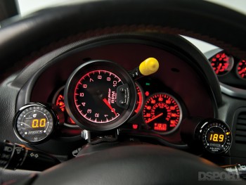 DSPORT Magazine feature on a home-brewed 9-second Subaru STi drag car