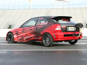 DSPORT Magazine featured 8-second Honda Civic EK Dragger