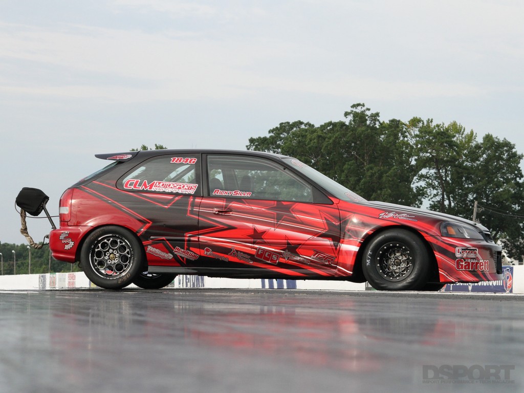 DSPORT Magazine featured 8-second Honda Civic EK Dragger