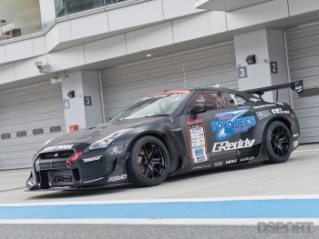 DSPORT Magazine Feature editorial on the GReddy 35RX Drift Nissan GT-R