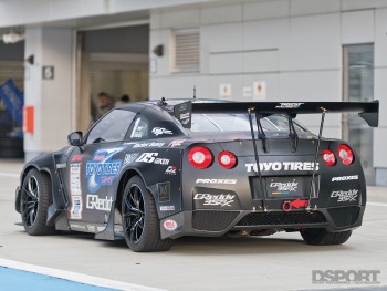 DSPORT Magazine Feature editorial on the GReddy 35RX Drift Nissan GT-R