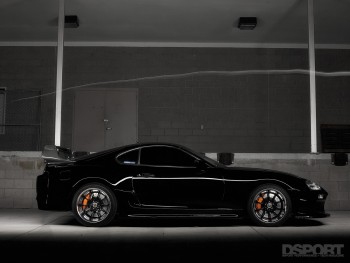 DSPORT Feature Car Toyota Supra Turbo Black Widebody