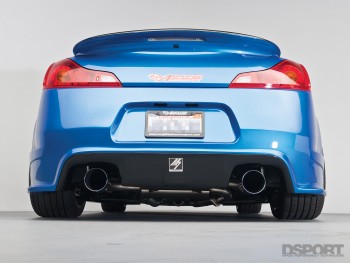 DSPORT Feature editorial on a twin turbocharged Infiniti G37S