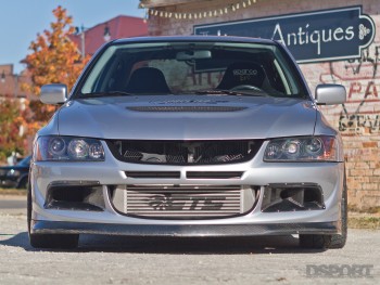 DSPORT Magazine feature of a stroked 775 horsepower Mitsubishi EVO