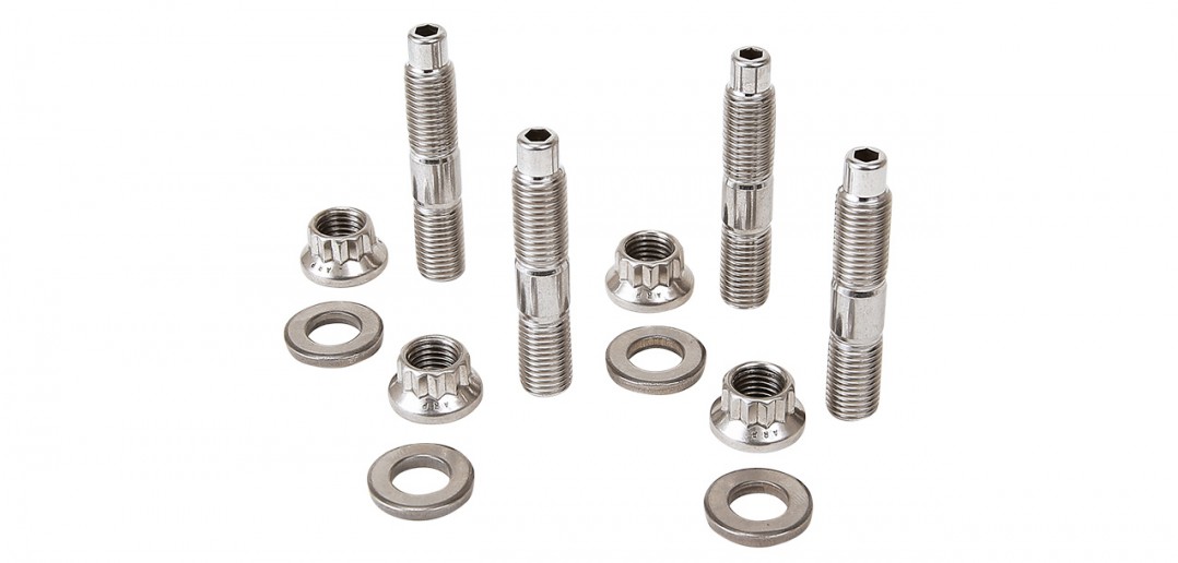 ARP Sport Compact M8 x 1.25 x 51mm Stainless Accessory Studs (8 pack) main image 1